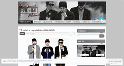 Desktop Screenshot of epikhighpoland.wordpress.com