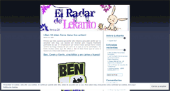 Desktop Screenshot of elradardelekanto.wordpress.com