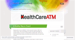Desktop Screenshot of healthcareatm.wordpress.com