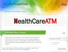 Tablet Screenshot of healthcareatm.wordpress.com