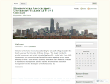 Tablet Screenshot of hoauvilchicago.wordpress.com