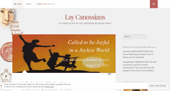 Desktop Screenshot of laycanossians.wordpress.com