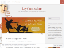 Tablet Screenshot of laycanossians.wordpress.com