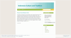 Desktop Screenshot of exoticindonesian.wordpress.com