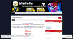 Desktop Screenshot of lefunfunfun.wordpress.com