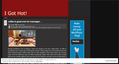 Desktop Screenshot of igothot.wordpress.com
