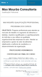 Mobile Screenshot of maxmouraoconsultoria.wordpress.com