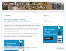 Tablet Screenshot of pinegrovepa.wordpress.com