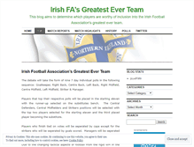 Tablet Screenshot of northernirelandsgreatesteverteam.wordpress.com