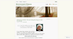 Desktop Screenshot of mystywoods.wordpress.com