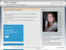 Tablet Screenshot of ezureick.wordpress.com