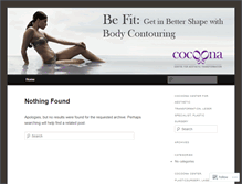 Tablet Screenshot of cocoonacenter.wordpress.com