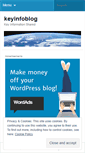 Mobile Screenshot of keyinfoblog.wordpress.com