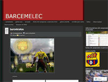 Tablet Screenshot of barcemelec.wordpress.com