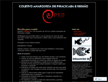 Tablet Screenshot of anarquismopiracicabaeregiao.wordpress.com