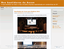 Tablet Screenshot of nosbastidoresdaascon.wordpress.com