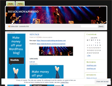Tablet Screenshot of hesounovaphoto.wordpress.com