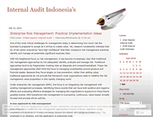 Tablet Screenshot of internalauditindonesia.wordpress.com