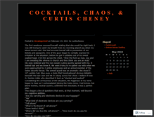 Tablet Screenshot of curtischeney.wordpress.com