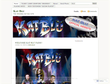 Tablet Screenshot of katbluband.wordpress.com