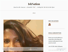 Tablet Screenshot of ishnation.wordpress.com