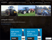 Tablet Screenshot of cjfotografie.wordpress.com
