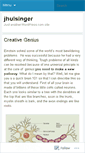 Mobile Screenshot of jhulsinger.wordpress.com