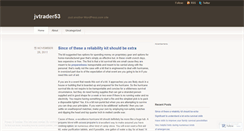 Desktop Screenshot of jvtrader53.wordpress.com