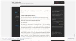 Desktop Screenshot of madhominem.wordpress.com