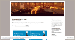 Desktop Screenshot of fireskullsaerie.wordpress.com