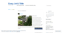 Desktop Screenshot of pattyjenness.wordpress.com
