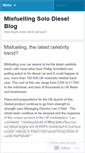 Mobile Screenshot of misfuelling.wordpress.com