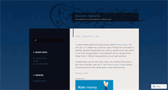 Desktop Screenshot of businesstweaks.wordpress.com