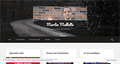 Desktop Screenshot of martinmallette.wordpress.com