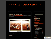 Tablet Screenshot of annavictoriabloom.wordpress.com