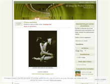 Tablet Screenshot of pedrocordido.wordpress.com