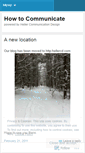 Mobile Screenshot of howtocommunicate.wordpress.com
