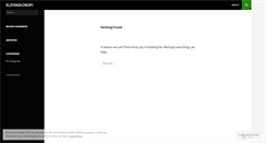 Desktop Screenshot of elziyad9tsn.wordpress.com
