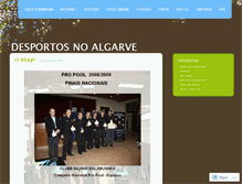 Tablet Screenshot of algarjogos.wordpress.com