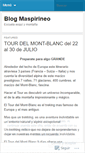 Mobile Screenshot of maspirineo.wordpress.com