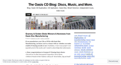 Desktop Screenshot of oasiscdblog.wordpress.com