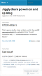 Mobile Screenshot of jigglychu.wordpress.com
