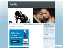 Tablet Screenshot of dfleming8872.wordpress.com