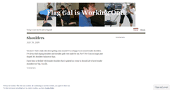 Desktop Screenshot of flaggal.wordpress.com