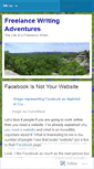 Mobile Screenshot of freelancewritingadventuresblog.wordpress.com