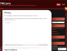 Tablet Screenshot of fbclarry.wordpress.com