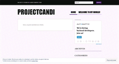 Desktop Screenshot of projectcandi.wordpress.com