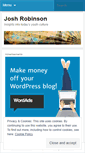 Mobile Screenshot of joshrobinson.wordpress.com