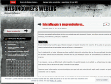 Tablet Screenshot of nelsongomez.wordpress.com