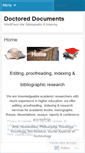 Mobile Screenshot of doctoreddocuments.wordpress.com